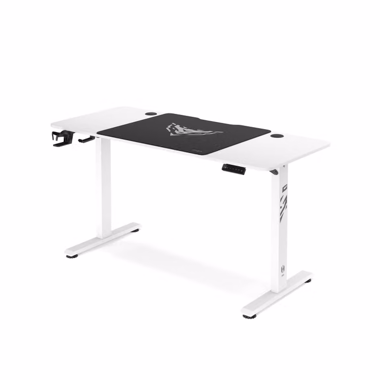 Scrivania da gioco Diablo elettrica X-Tensio scrivania per ufficio scrivania con funzione di memoria touchscreen regolabile in altezza 140 cm