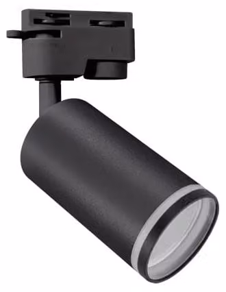 Fareto a binario GU10, 35W, colore nero, marca ZULA TRA, modello Ideus 03992
