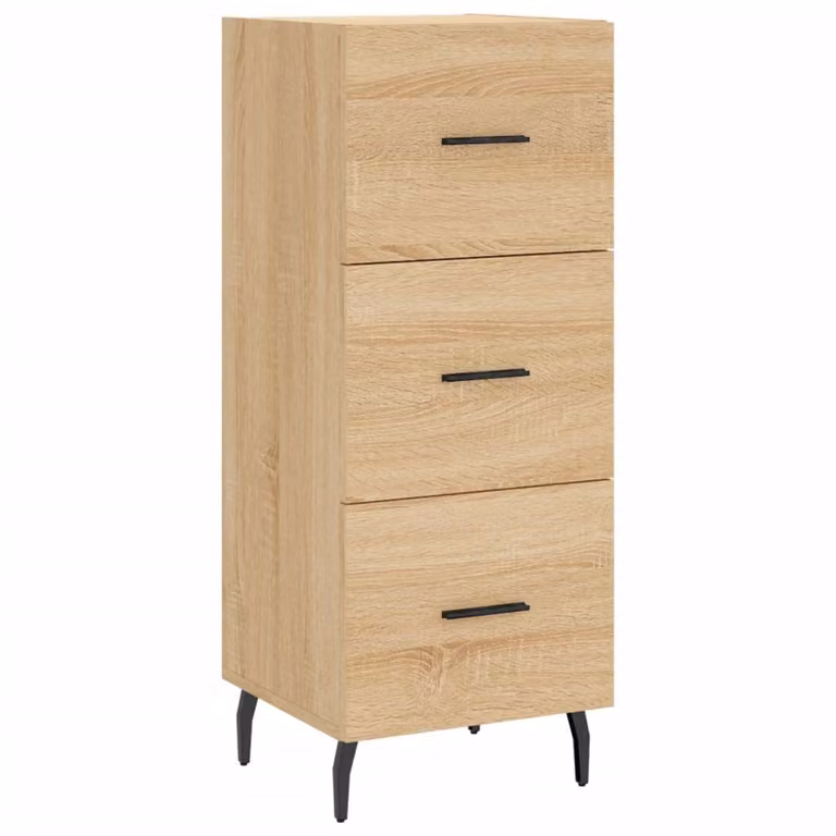 Credenza Rovere Sonoma 34,5x34x90 cm in Legno Multistrato