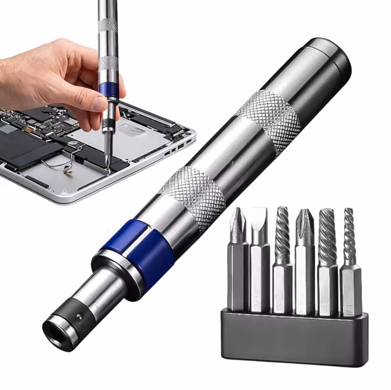 Set di cacciaviti magnetici con 6 punte