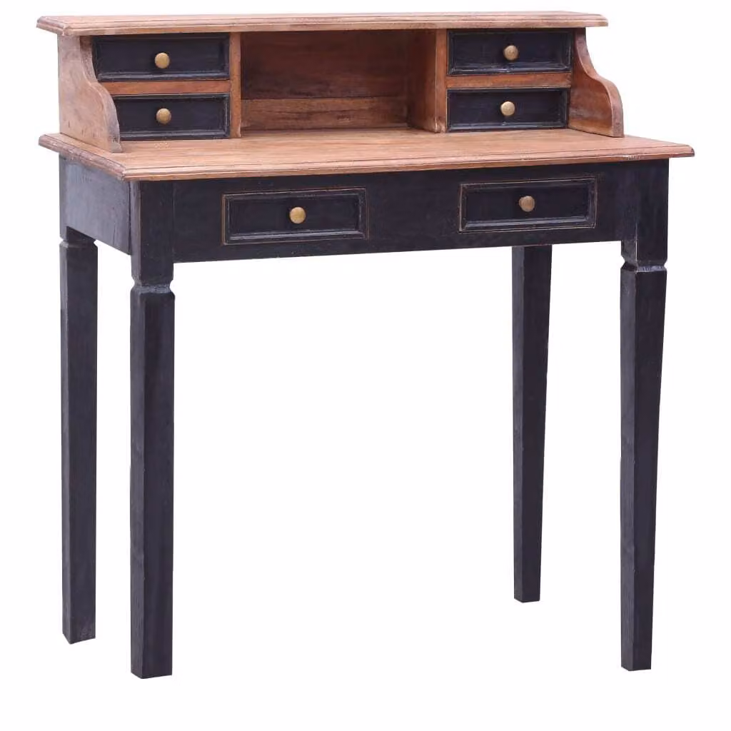 Maison Exclusive - Scrivania con cassetti 90x50x101 cm in legno massello di recupero