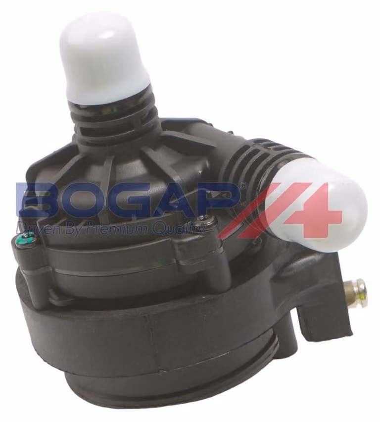 Pompa di ricircolo dell'acqua BOGAP B4243187 per BMW Serie 1 berlina (F20) 105 mm 100 mm 70 mm elettrica in plastica 0,31 kg
