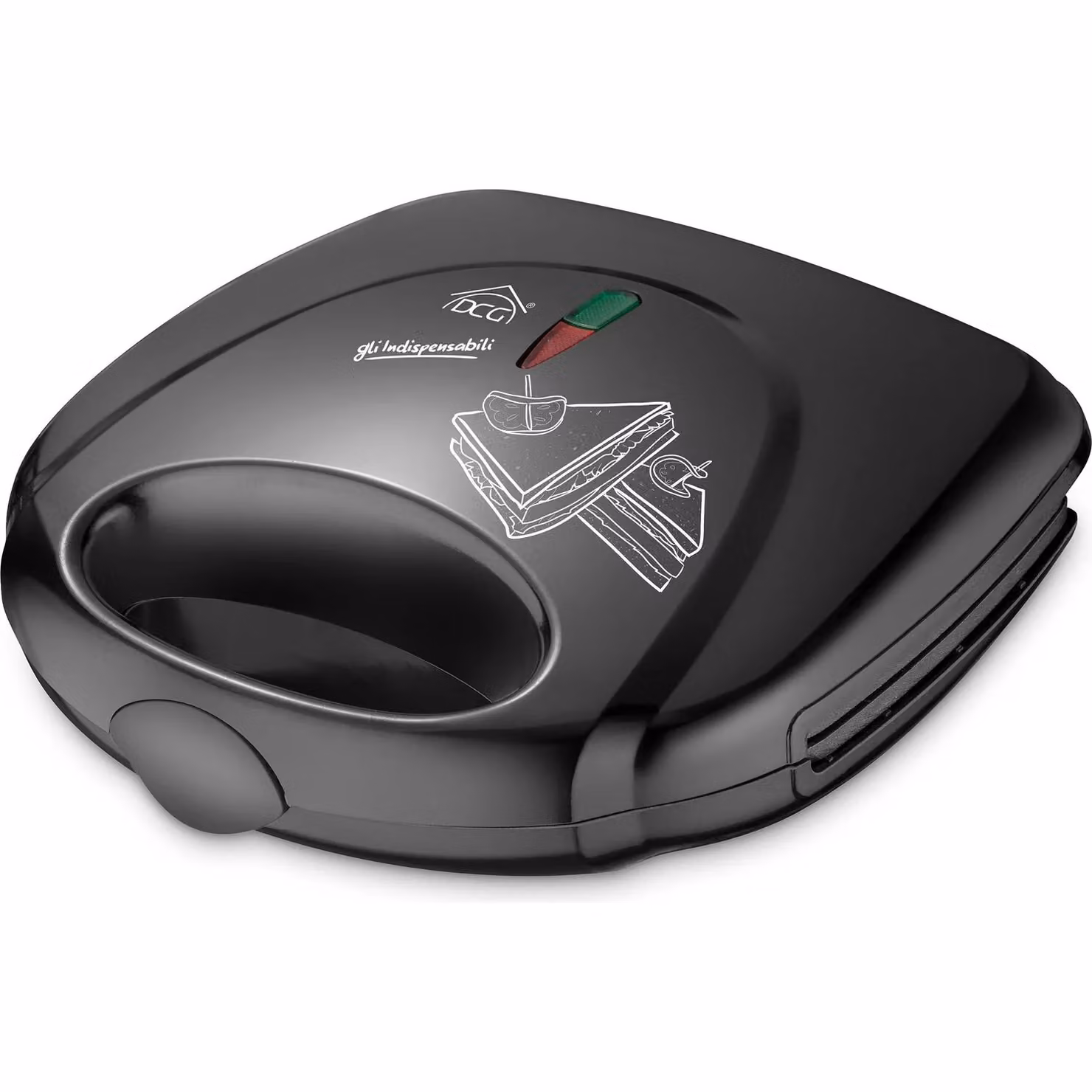 Mini Bistecchiera Elettrica DCG da 750 Watt, Colore Nero – 1