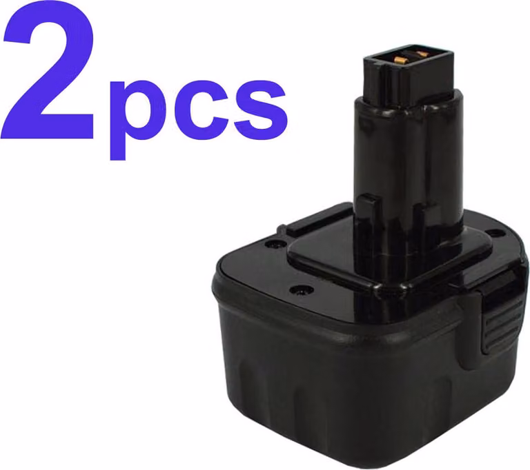 2x 3,0Ah 12V baterie pro Dewalt DE9072, DE9074, DE9075, DE9086