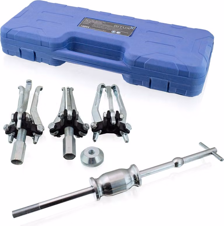 Set di estrattori per cuscinetti Bituxx 5 pezzi con martello a slitta MS-18994
