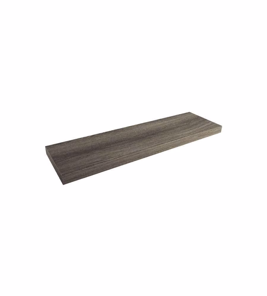 Pircher Ripiano Melaminico 4 Lati Bordati Rovere Grigio 18x400x600 mm