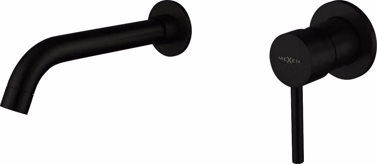Mexen Alma rubinetto lavabo ad incasso, nero - 75015-70