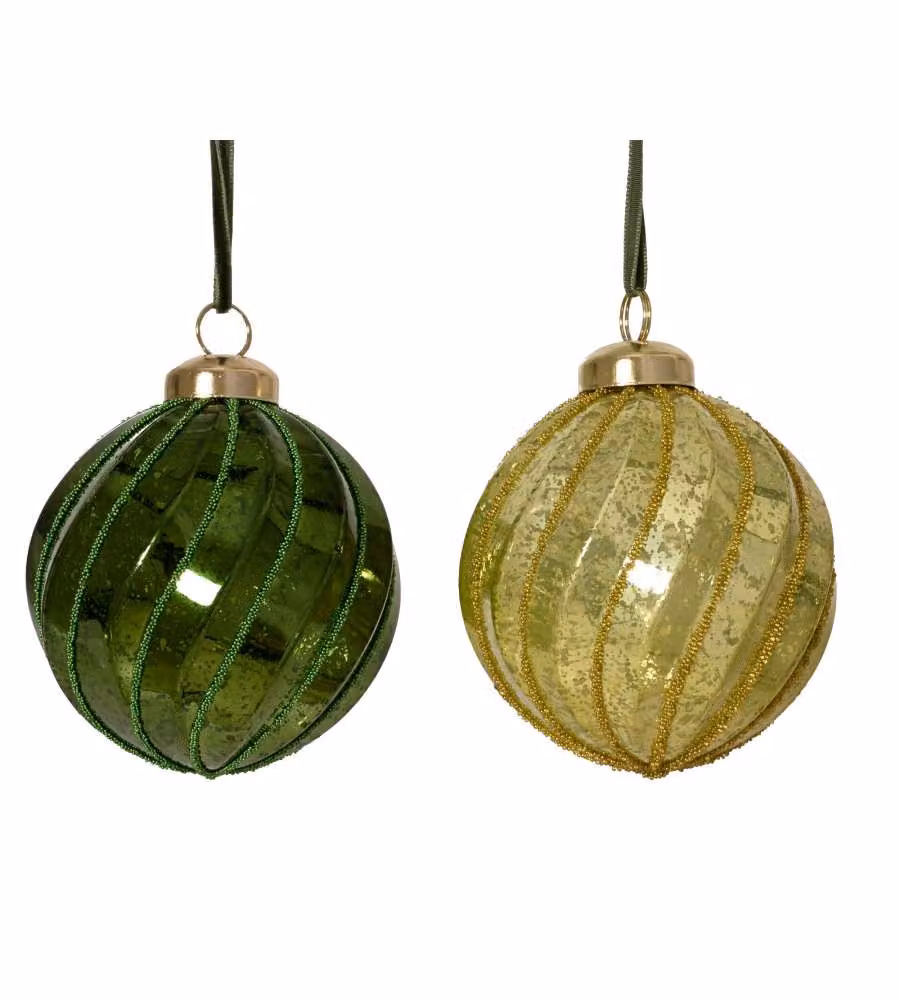 Decoris Pallina Natale Verde Diametro 80 cm Finitura Lucida Infrangibile