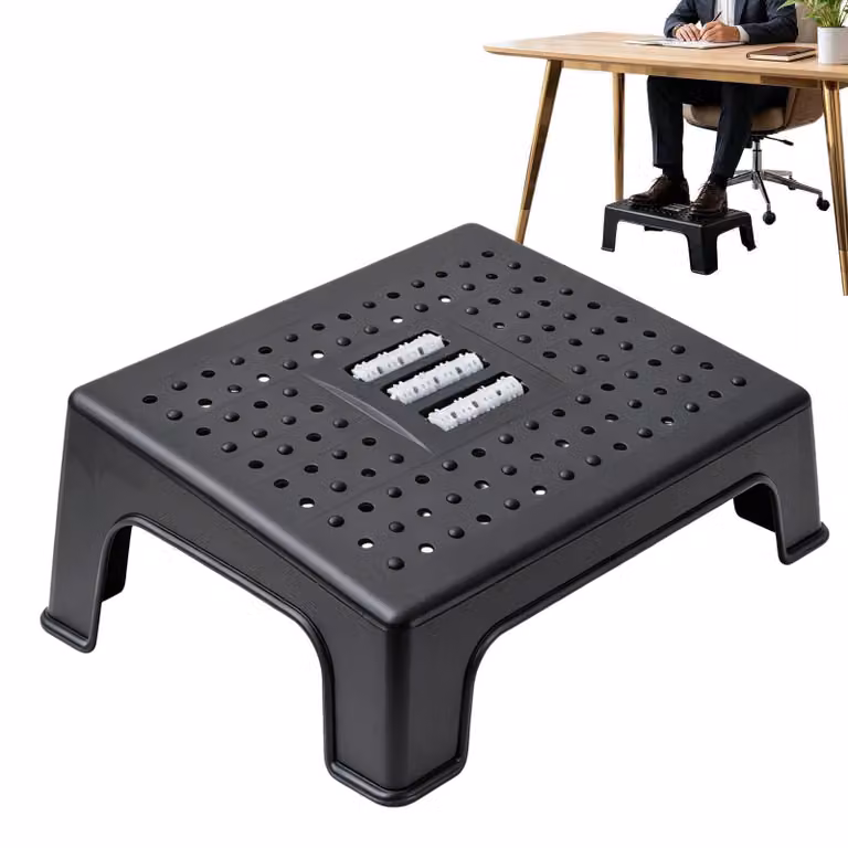 Supporto ergonomico portatile per i piedi, da utilizzare sotto la scrivania