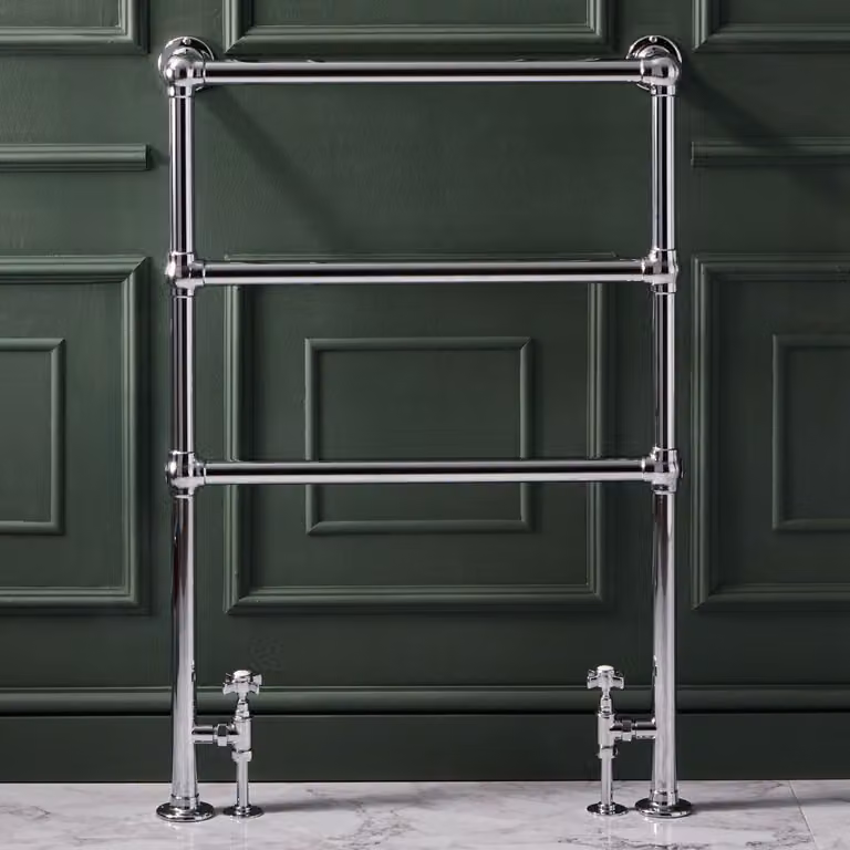 Scaldasalviette Tradizionale Minimalista - Cromato - 966mm x 673mm - Condesa