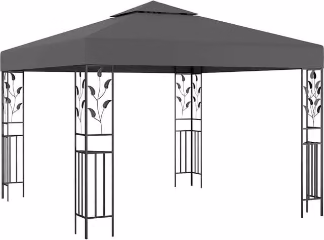 Gazebo 3x3 m Antracite