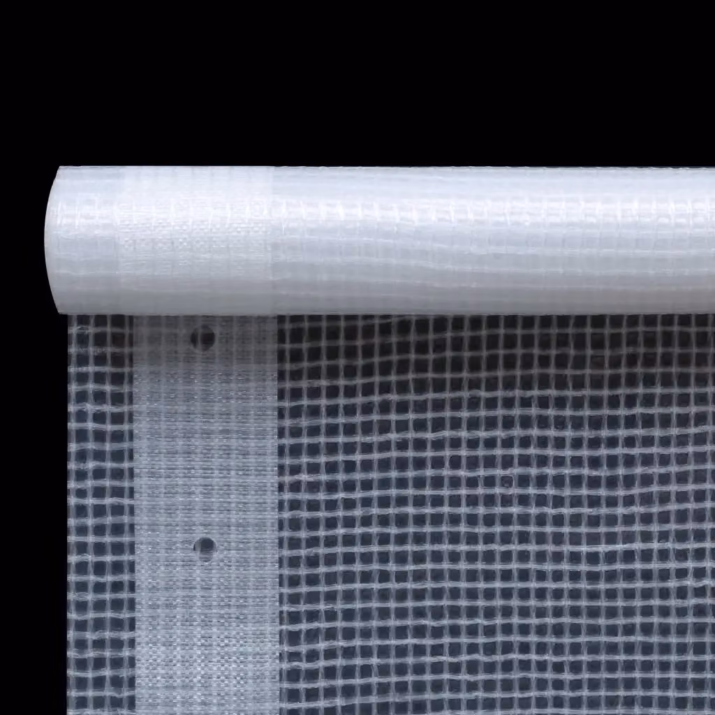Telone Leno Design In Bianco 260 g/m2 L: 10 m, P: 4 m – 2