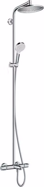 Pannello doccia con miscelatore termostatico e doccetta Crometta S 240 Hansgrohe cromo