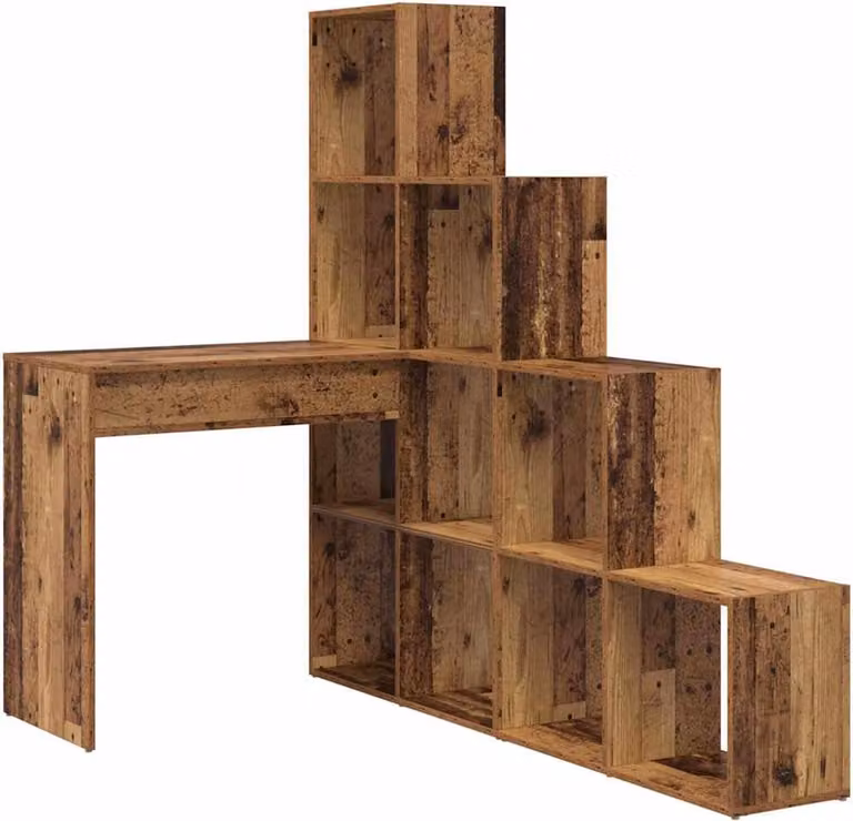 Scrivania ad angolo Legno vecchio 101,5 x 149,5 x 149,5 cm