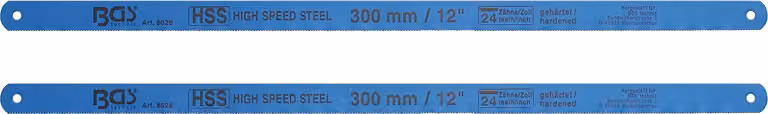 BGS Lame per metallo HSS flessibili 13 x 300 mm 2 pezzi - 8628