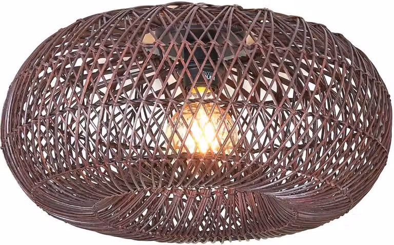 GOOD&MOJO - Lampada da soffitto Arizona - Bordeaux - Ø50cm