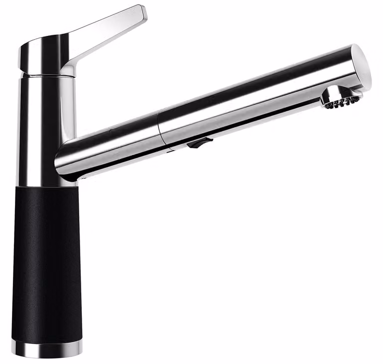 Miscelatore SCHOCK SC-510 in PURO con bocca estraibile / CRISTADUR®