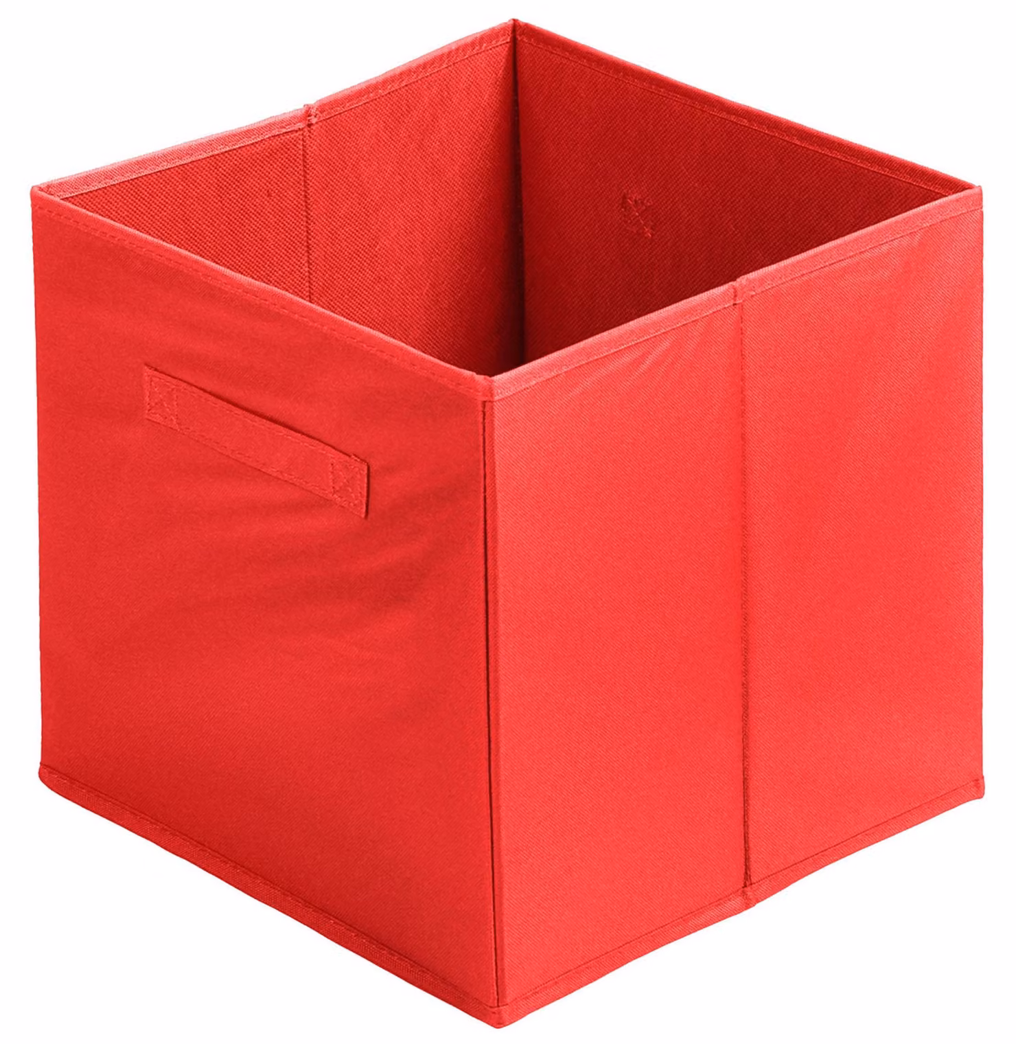 DOCHTMANN Contenitore per Kallax, contenitore in tessuto, rosso 31x31x31 cm