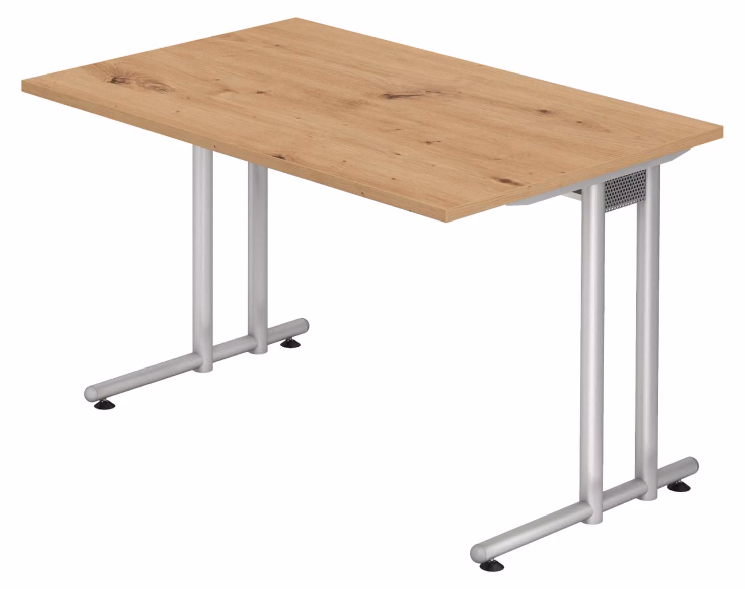 bümö Scrivania Serie-N - Decorazione: rovere nodoso, dimensioni: 120 x 80 cm