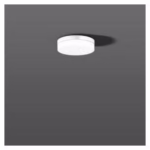 RZB Flat Slim, 13 W, 1300 lm, 830, bianco, lampade da soffitto e da parete on/off, D 230 H 63, 119°, plastica (PC) opalina 312135.002.2.19