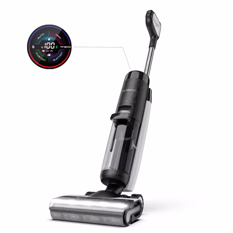 Tineco Floor One S7 PRO Aspirapolvere Cordless e Lavapavimenti, Per Pavimenti Duri, Pulizia con Acqua Pulita, Display LED, Lunga Autonomia, Ideale per
