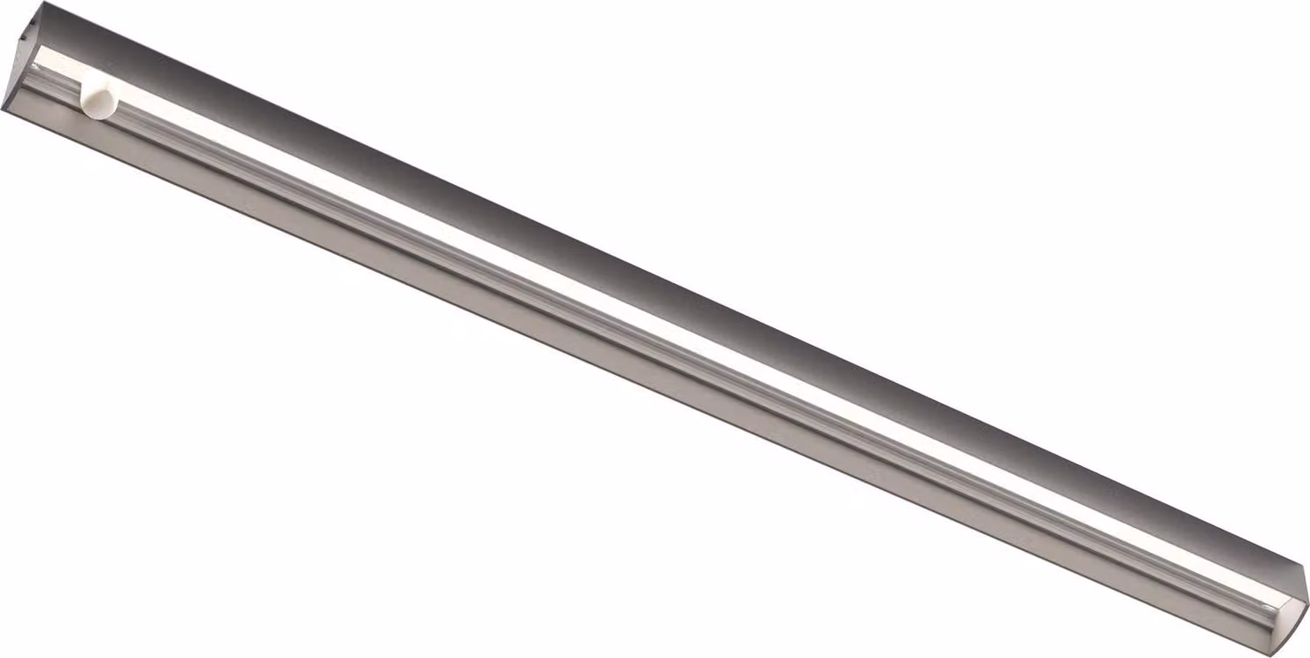 L&S Leuchte Insider IR, lampada a due colori, 1161 mm, colore argento