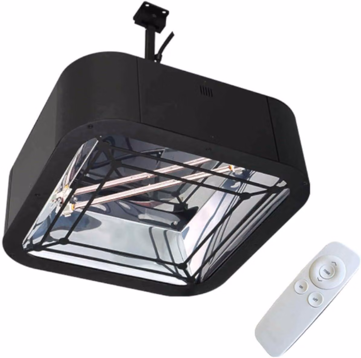 Riscaldatore a infrarossi Terrasstraler HM-Q da 2000 Watt, riscaldatore per esterni