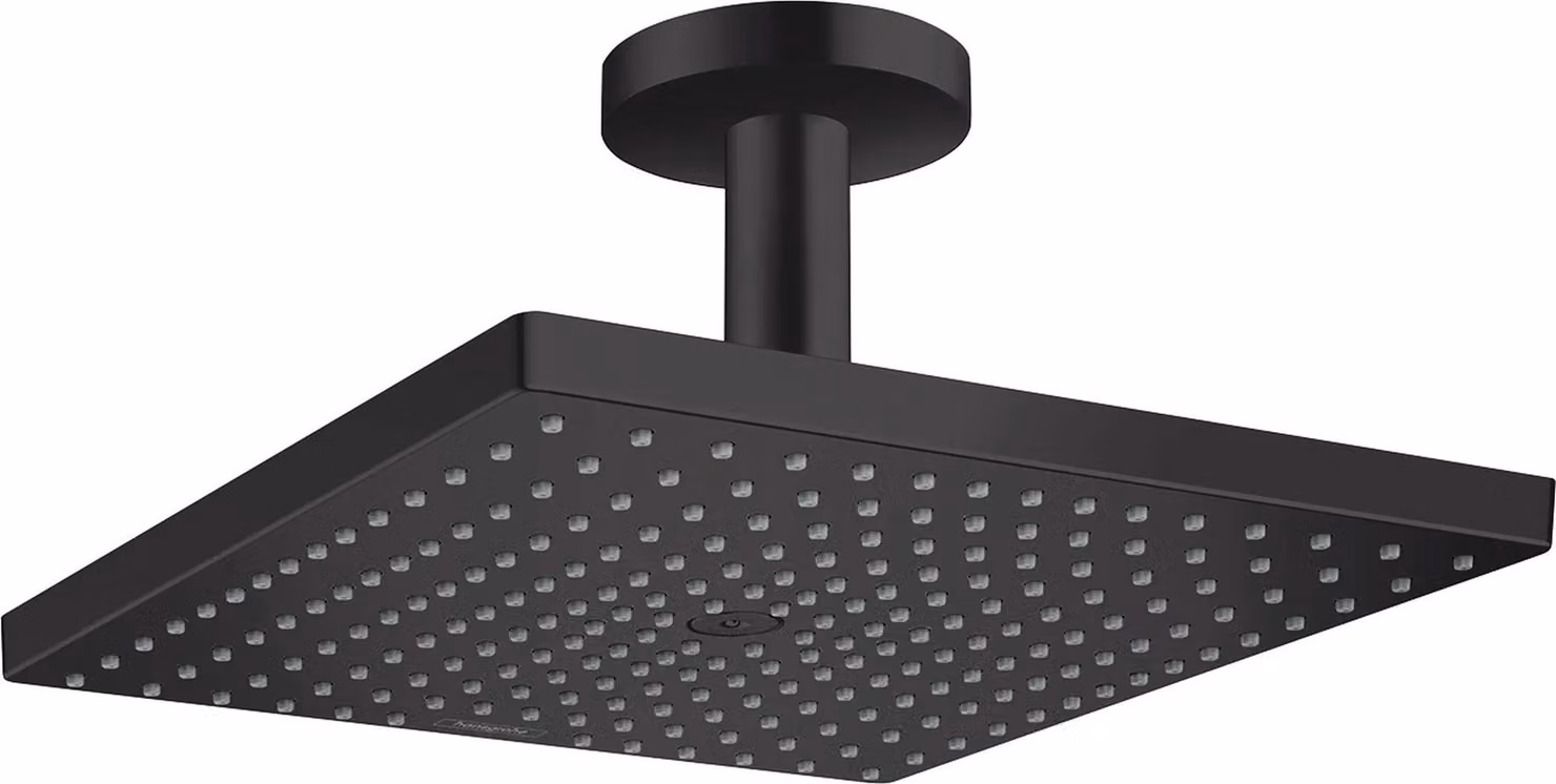 hansgrohe RD E 300 1jet KB Soffitto nero opaco, 1 pz.