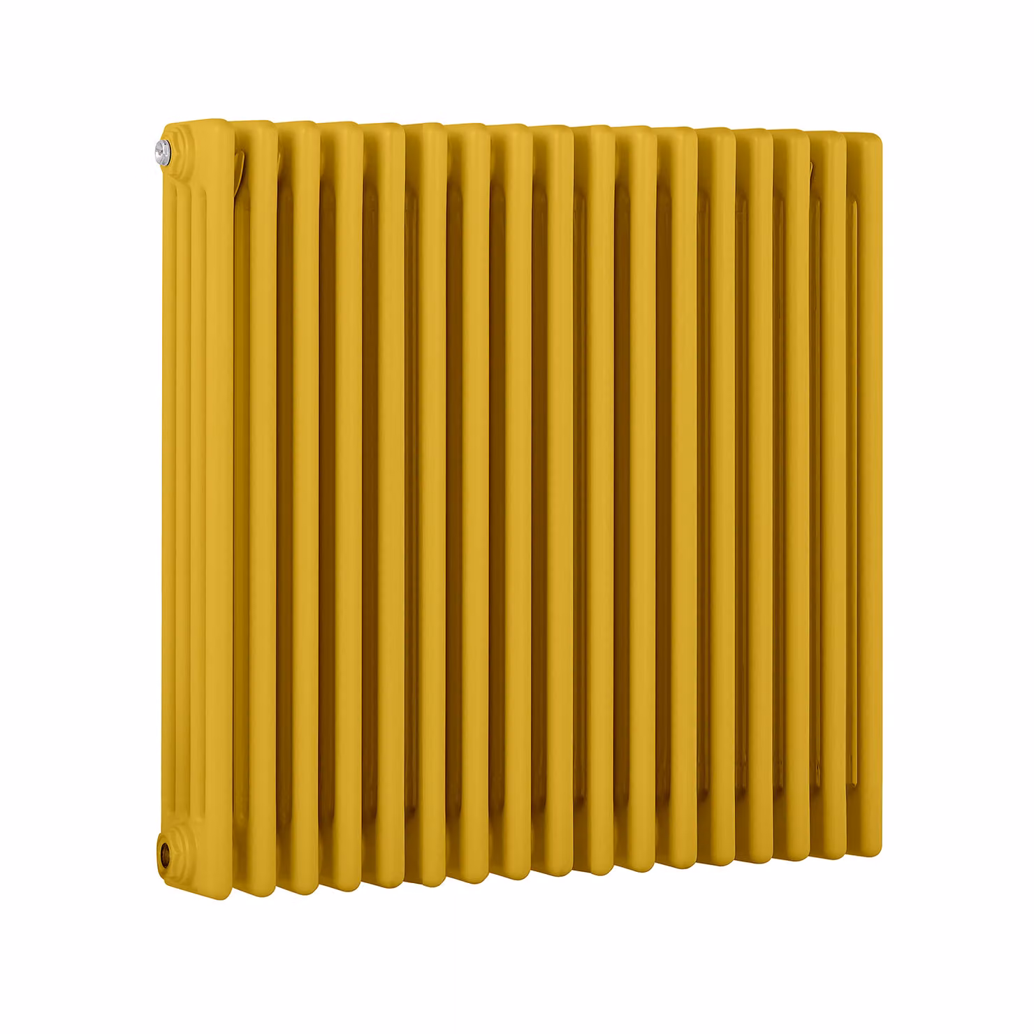 Radiatore Orizzontale a Colonne (4 Colonne) 750mm x 785mm - Giallo (Dandelion Giallo) - Regent