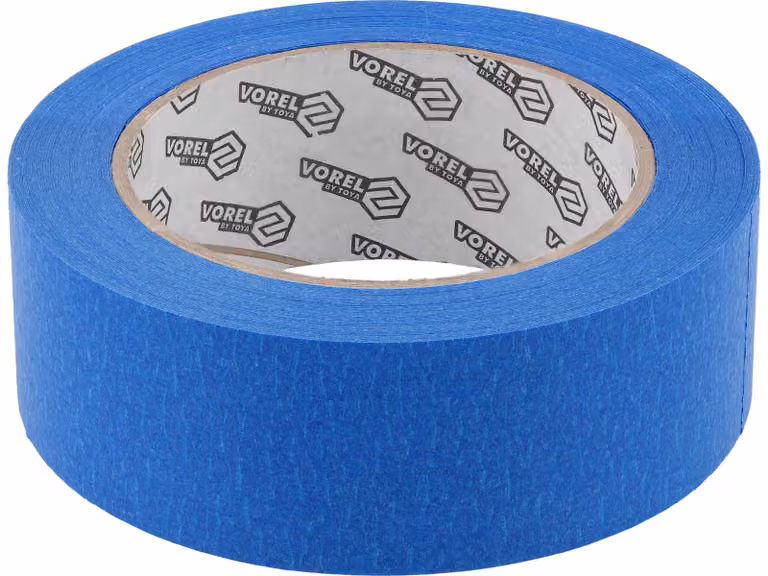 Nastro di copertura blu in carta, 50 m x 38 mm, resistente ai raggi UV