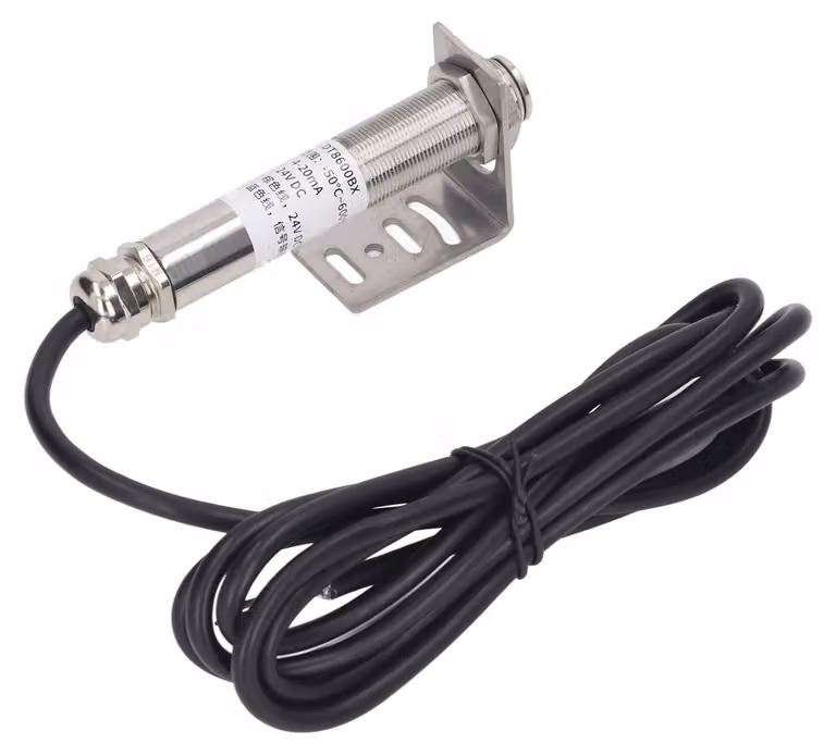 Sensore di temperatura senza contatto, 20:1 – 50 ℃ – 600 ℃, sonda di rilevamento per la metallurgia, 24 V CC