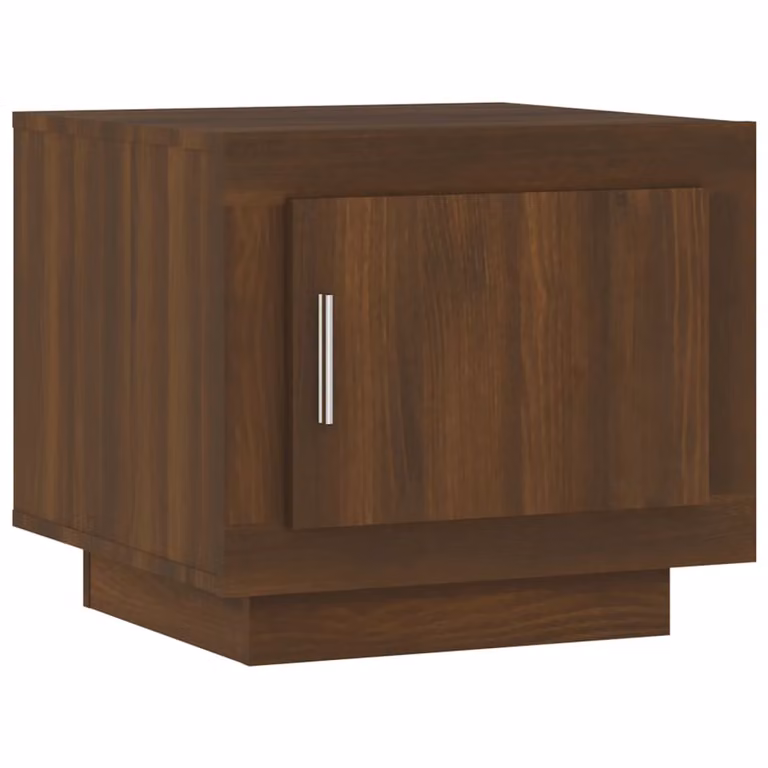 Tavolino da Salotto Rovere Marrone 51x50x45cm Legno Multistrato
