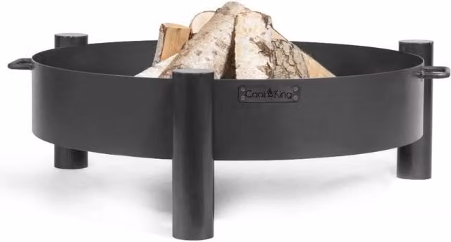 Barbecue Braciere HAITI Cook King in acciaio nero per legna, Diametro: 60 cm