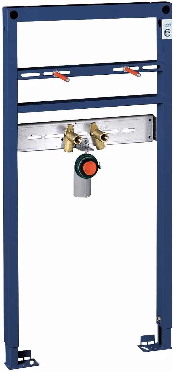 Grohe Rapid SL 38541 per lavabo monoforo. Altezza d'installazione 100 cm parete di borchie senza pre-parete 3