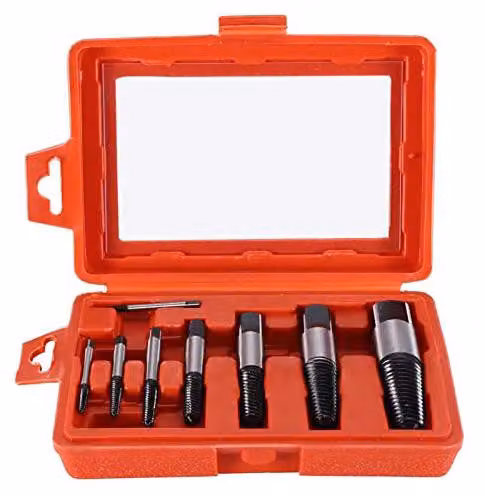 Set di estrattori per viti, 8 pezzi - Utensile ad alta resistenza per viti rotte - Codice prodotto: Yosoo 6arsty0ic3