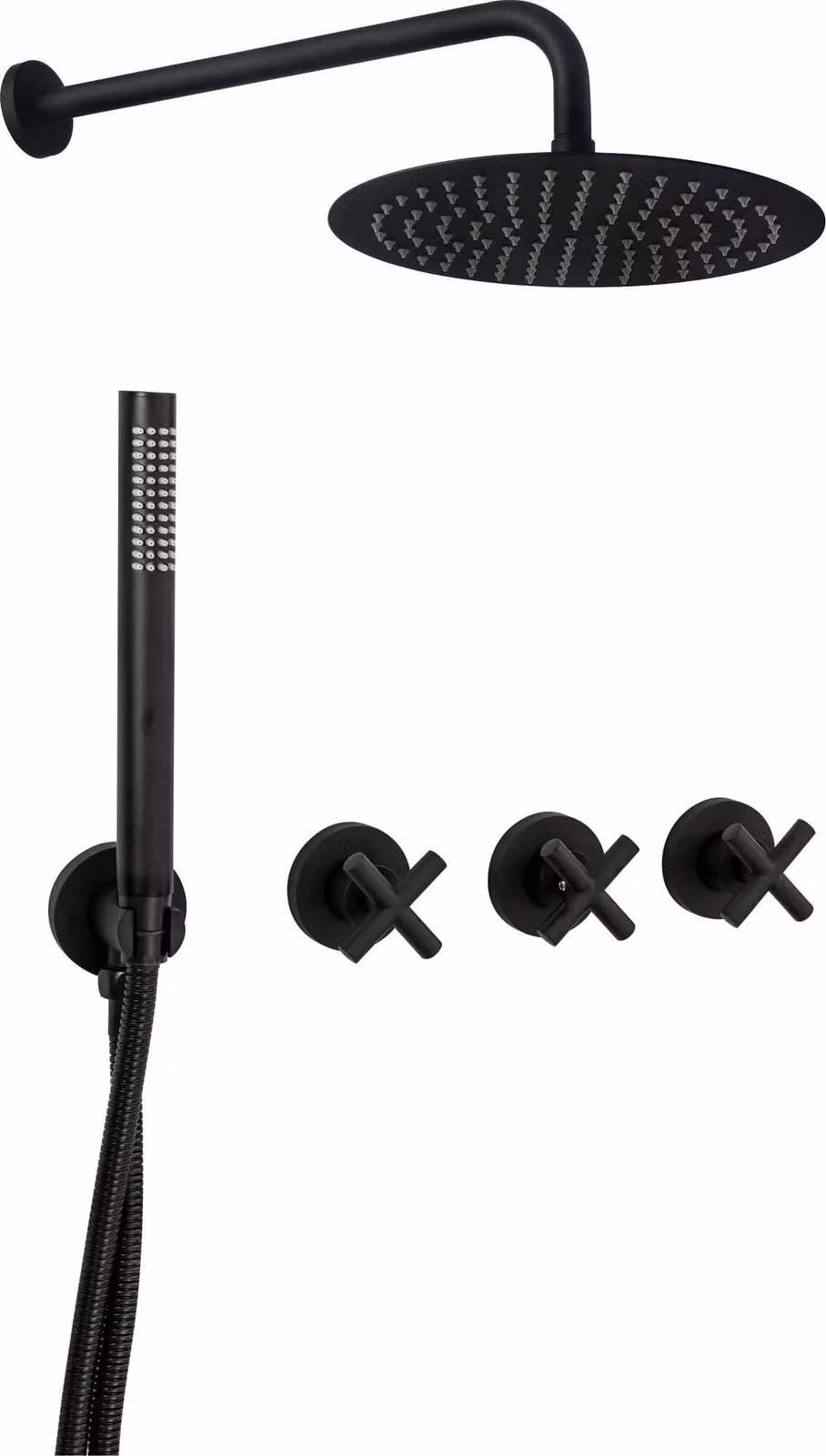 Set Doccia Rea Exit Black