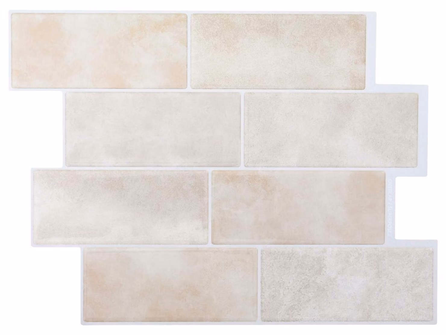 Piastrella subway 10 pcs Marmo Beige 29 x 21 cm