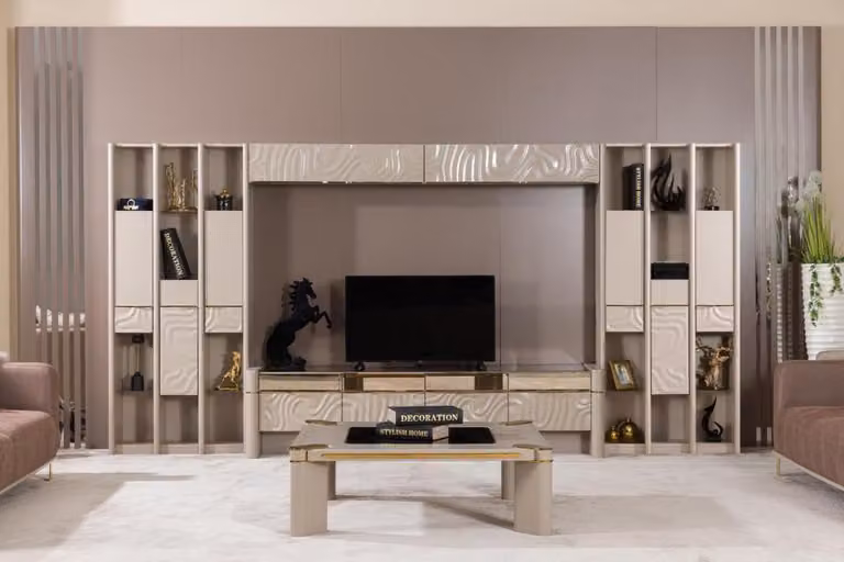 Mobile TV basso in stile moderno – Per avere più spazio nel tuo salotto.