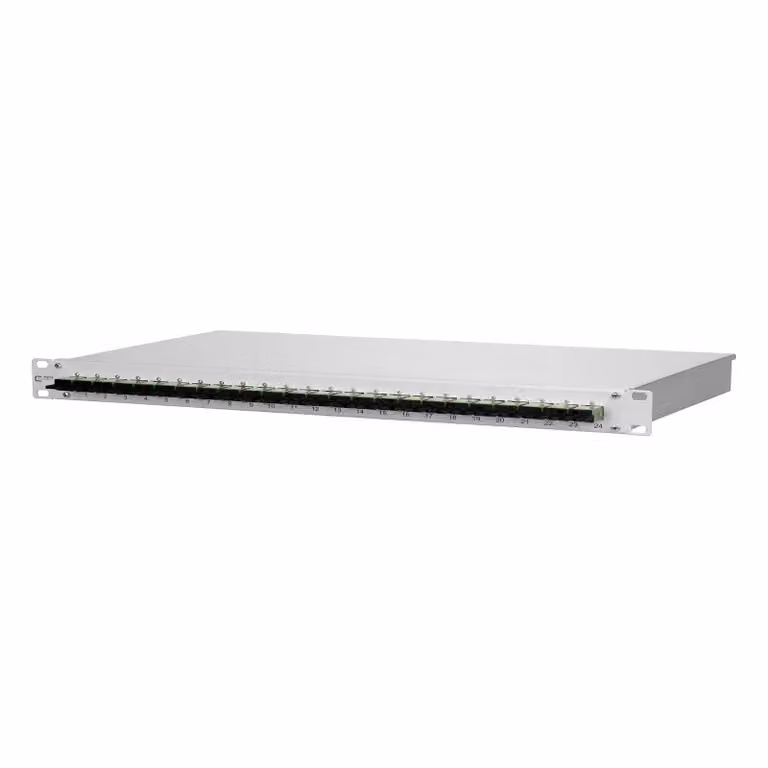 Metz Connect OpDAT fix pannello di giunzione 24xE2000-D APC (verde), OS2, grigio 1502595F24-E