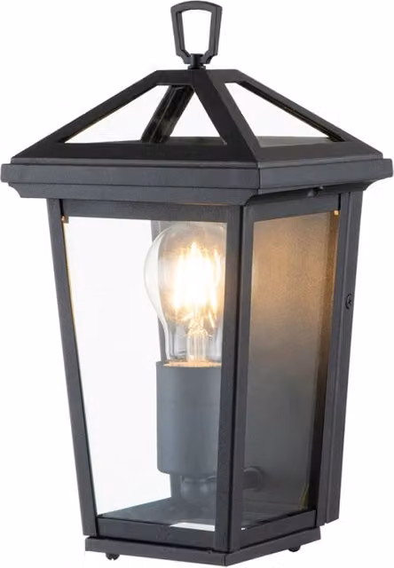 Applique esterno nera E27 40W Alford Place Quintiesse