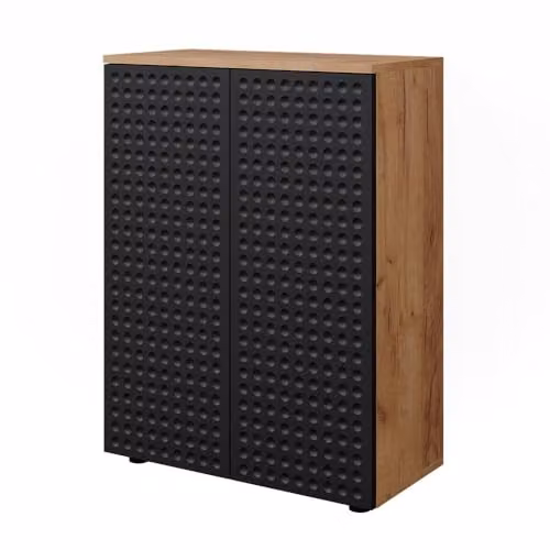 Vicco Mobile midi Irma, Goldkraft rovere/verde, 60 x 81 cm