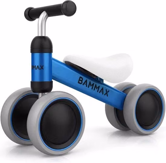 Bicicletta di equilibrio in metallo per bambini blu