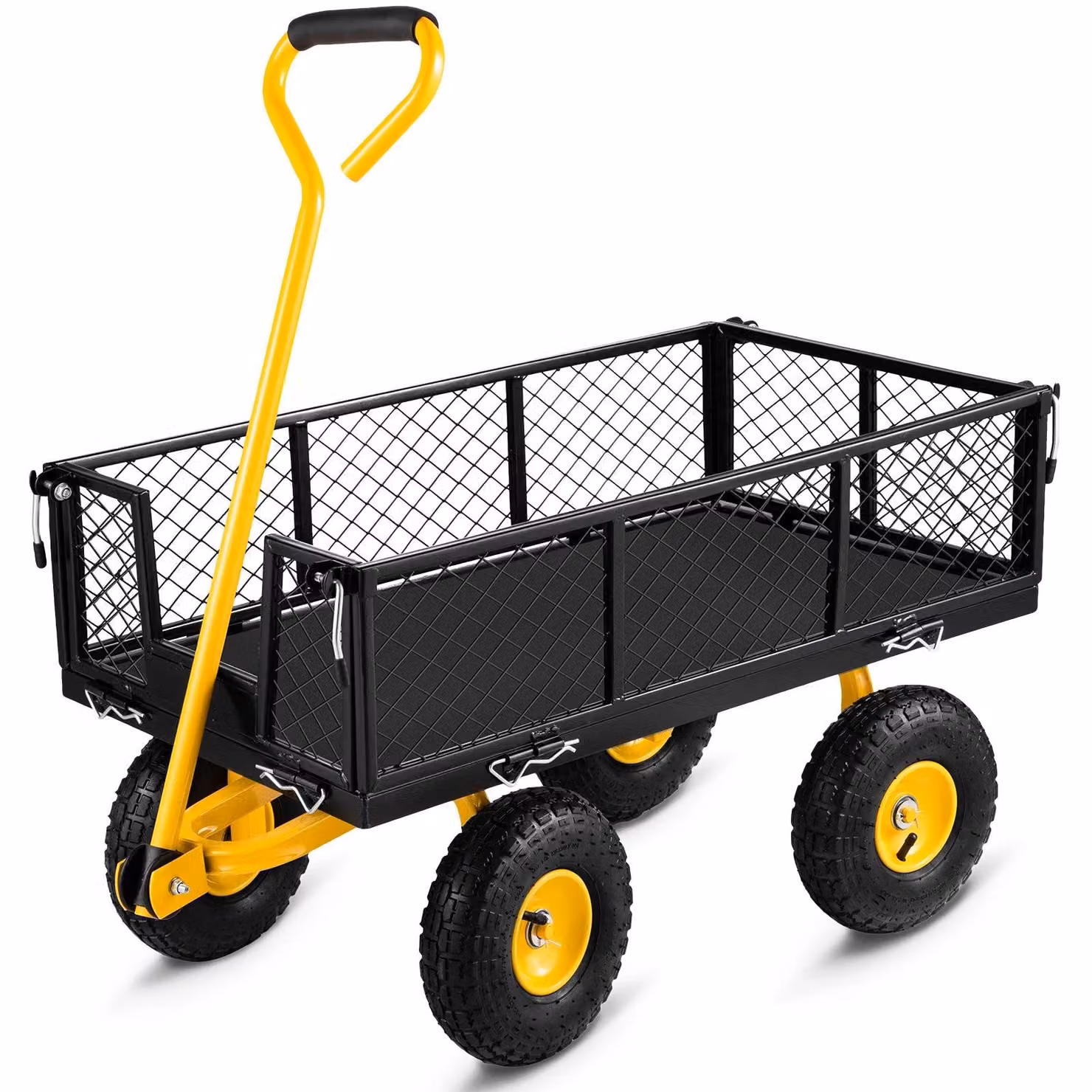 Carrello da giardino - Carrello per il giardino - Carrello da spiaggia - Carrello per massi - Carrello di trasporto - Carrello per attrezzi - Uso esterno - 1200lbs