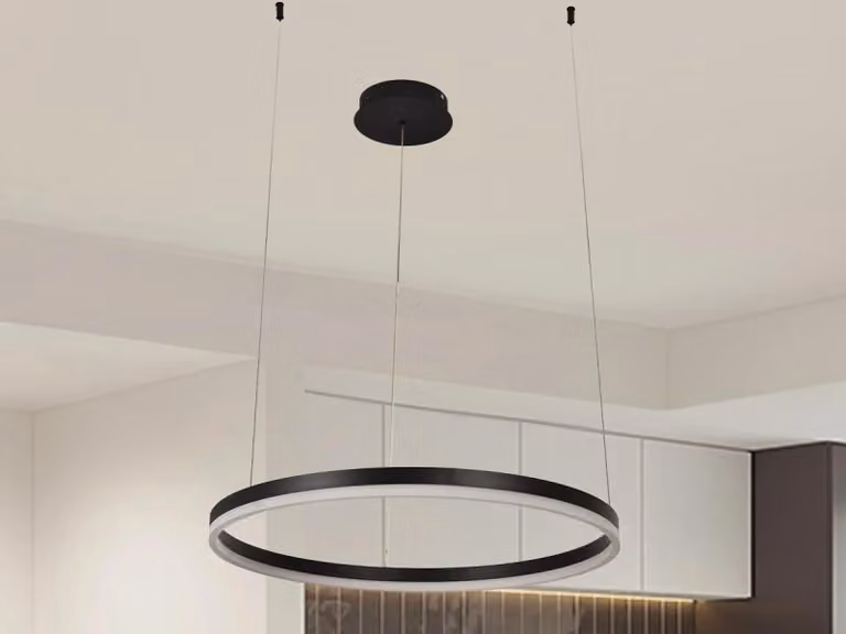 Lampada a sospensione a LED con telecomando - 60 cm, 42W