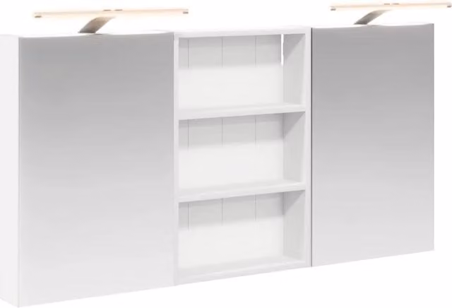 Set di Armadi da Bagno | Armadio da bagno con porta 3 pz 120 x 10,5 x 60,5 cm