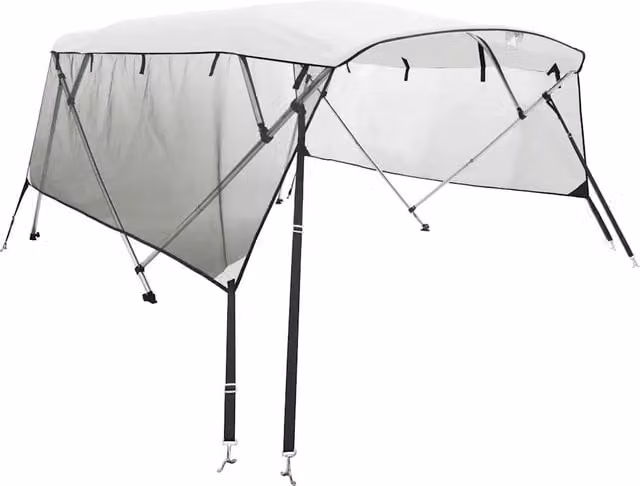 Bimini Prua con Pareti Laterali Rete 4Archi 243x(230-244)x137cm CFW7493926