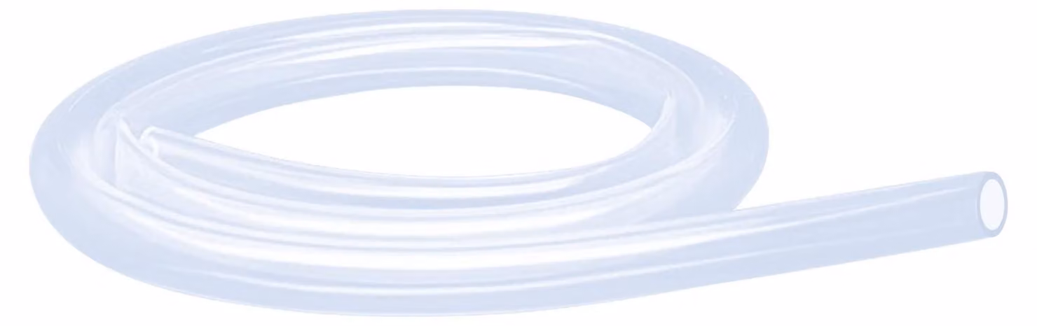 Tubo in silicone flessibile, lunghezza 1,5 metri, diametro interno 10 mm, per il trasporto di acqua e aria