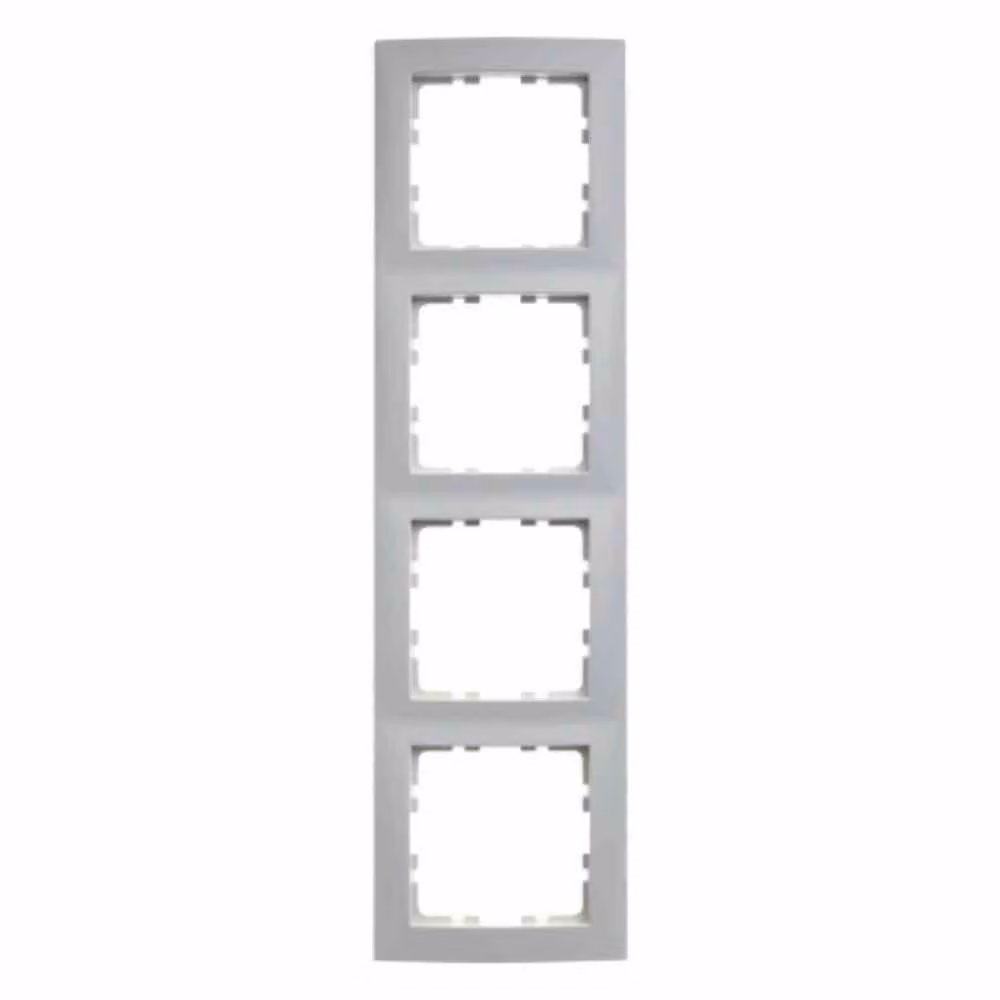 Cornice Berker, quadrupla, S.1, bianco polare, opaco, 1 pz.
