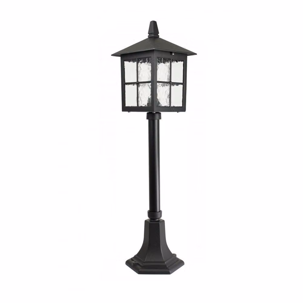 Lampada classica da terra per esterni 76 cm 1xE27 nero IP43 SU-MA Venezia K 5002/3/KW