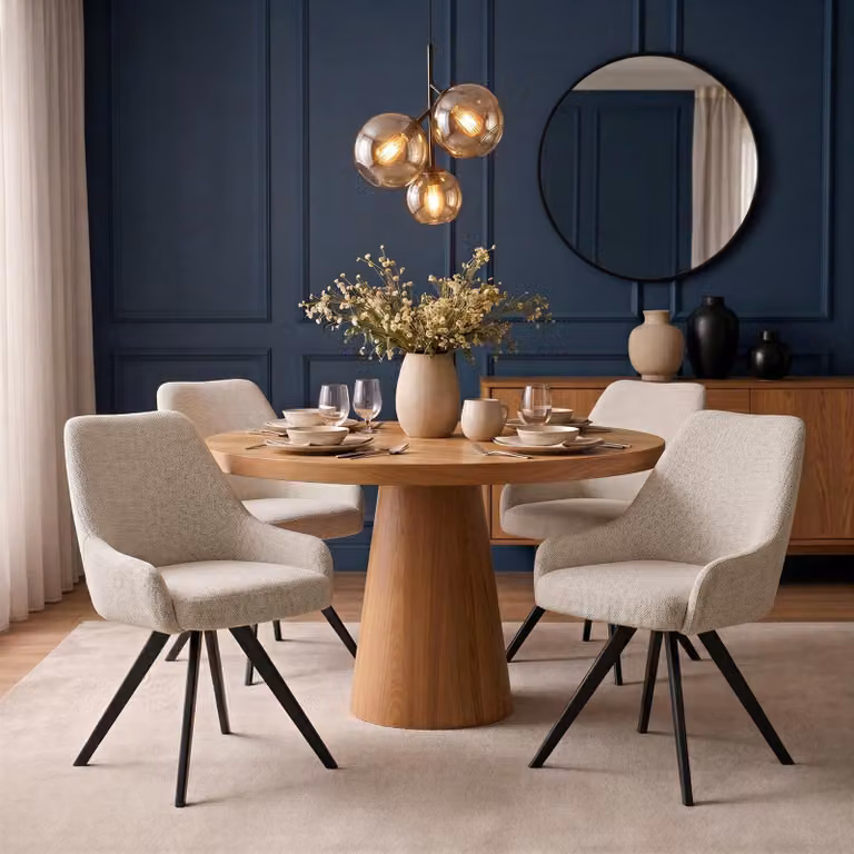 Set di 2 sedie da pranzo VIGO, grigio chiaro - Sedia imbottita con braccioli e struttura in metallo, sedia da cucina con seduta imbottita, sedie da pranzo moderne con rivestimento in tessuto per sala da pranzo e cucina